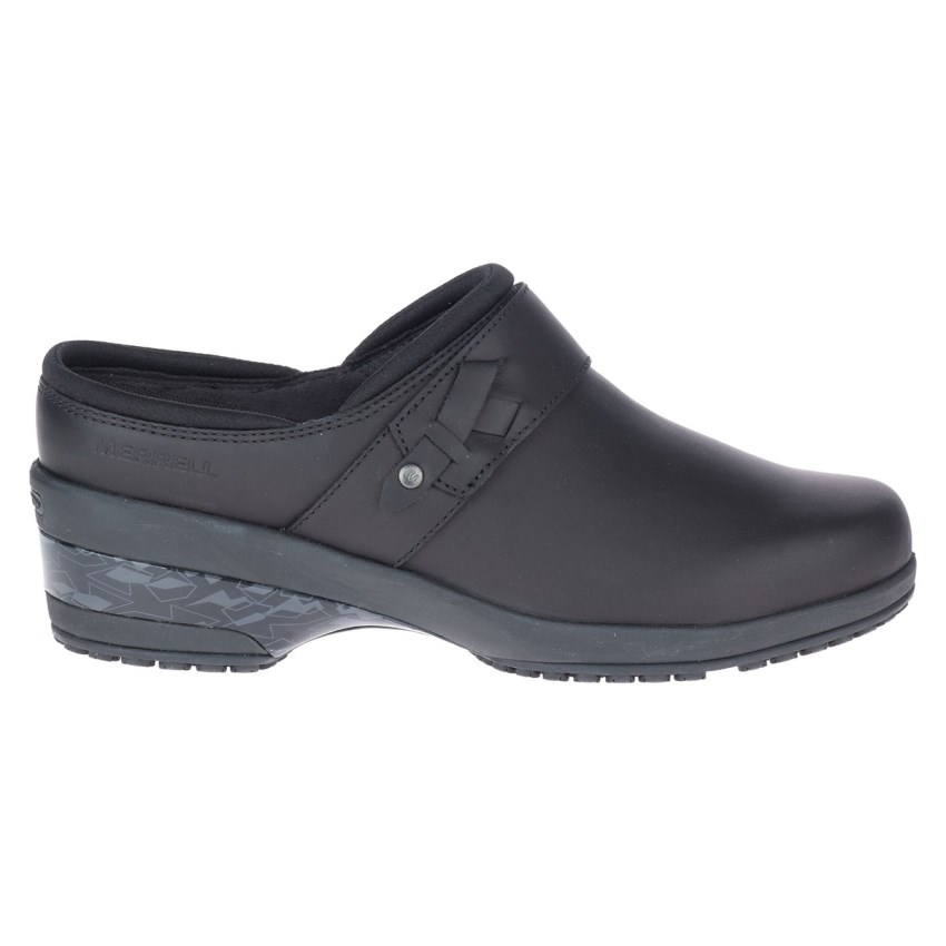 Chaussure de Securite Merrell Valetta PRO Slide Noir Femme | O.E.KBQY